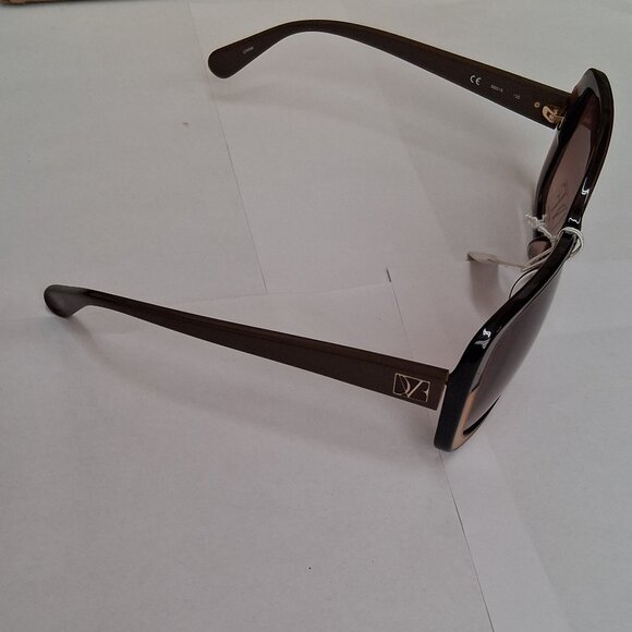 DVF Women’s Sunglasses DVF576 – Brown – 58-15-135: